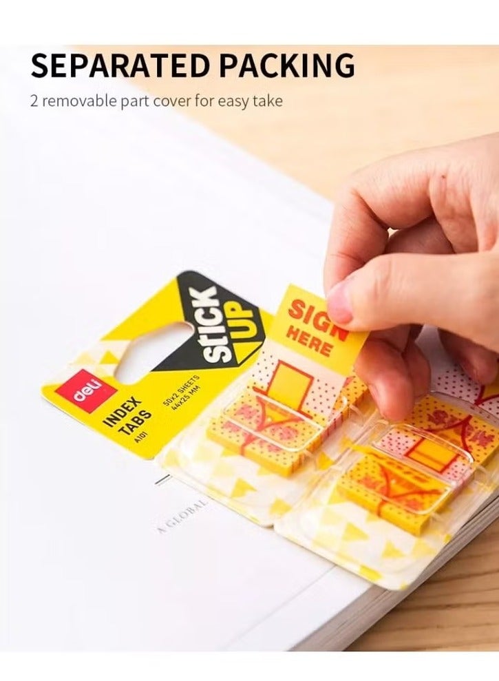 ديلي ملصق "اوقع هنا" متعدد الألوان، قطعتان - Image 4