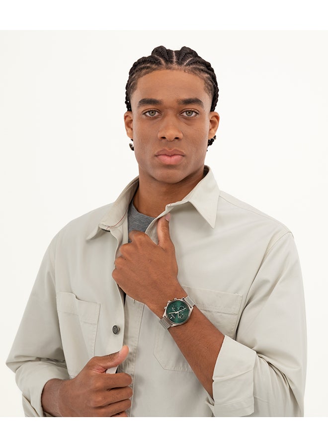 HUGO BOSS HUGO BOSS WATCH ROUND ANALOG MEN'S GREEN CASE WATCH - 1530409 - Image 5