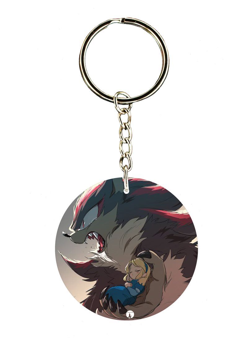 Sonic Printed Keychain