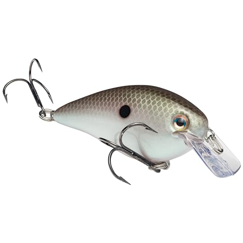 Strike King (HCKVDS1.5-568) KVD Square Bill 1.5 Fishing Lure, 568 - Green Gizzard Shad, 3/8 oz, Unique Action - Image 1
