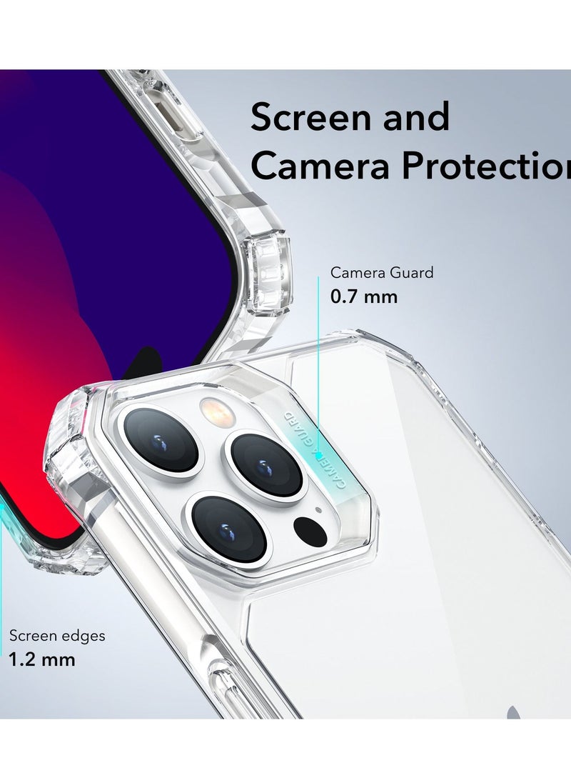 esrgear ESR for iPhone 14 Pro Case, iPhone 14 Pro Phone Case, Military-Grade Protection, Shockproof Air-Guard Corners, Yellowing-Resistant Acrylic Back, Phone Case for iPhone 14 Pro, Air Armor Case, Clear  - Image 2