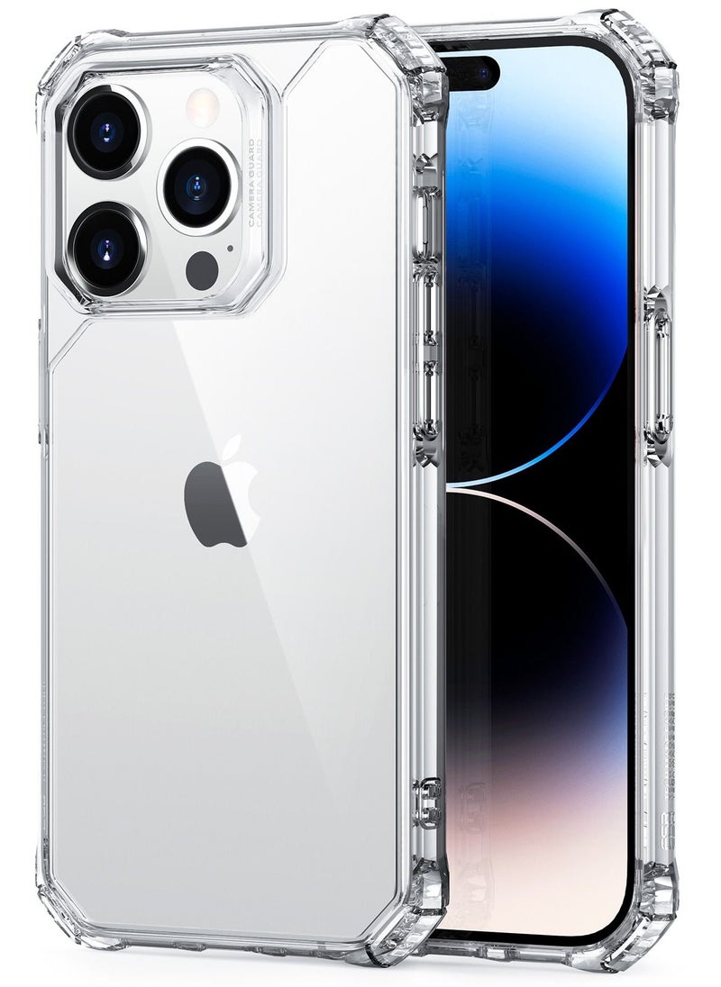 esrgear ESR for iPhone 14 Pro Case, iPhone 14 Pro Phone Case, Military-Grade Protection, Shockproof Air-Guard Corners, Yellowing-Resistant Acrylic Back, Phone Case for iPhone 14 Pro, Air Armor Case, Clear  - Image 1