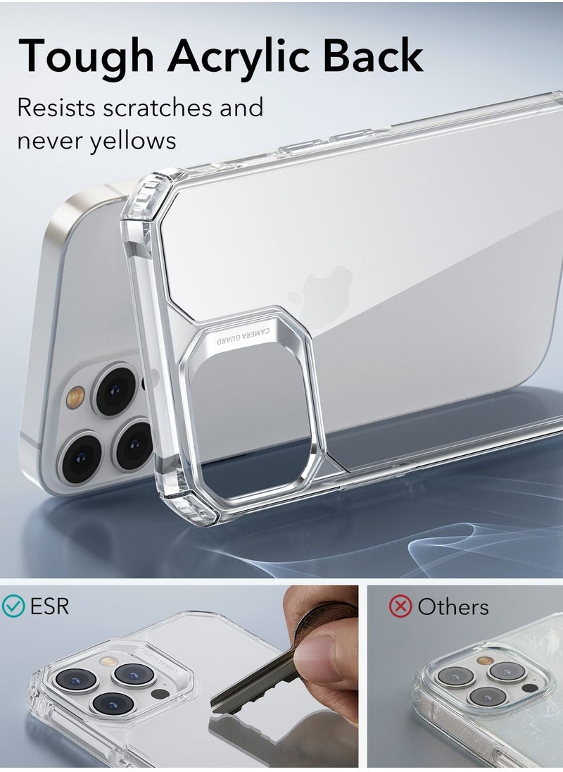 esrgear ESR for iPhone 14 Pro Case, iPhone 14 Pro Phone Case, Military-Grade Protection, Shockproof Air-Guard Corners, Yellowing-Resistant Acrylic Back, Phone Case for iPhone 14 Pro, Air Armor Case, Clear  - Image 3