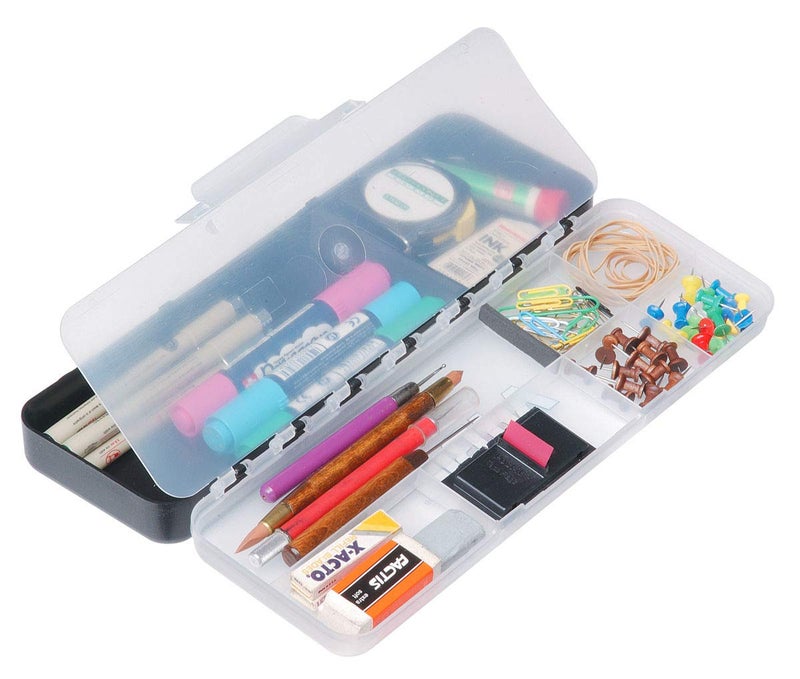 ArtBin SketchPackTranslucent Black Art Supply Box 6880AB - Image 1