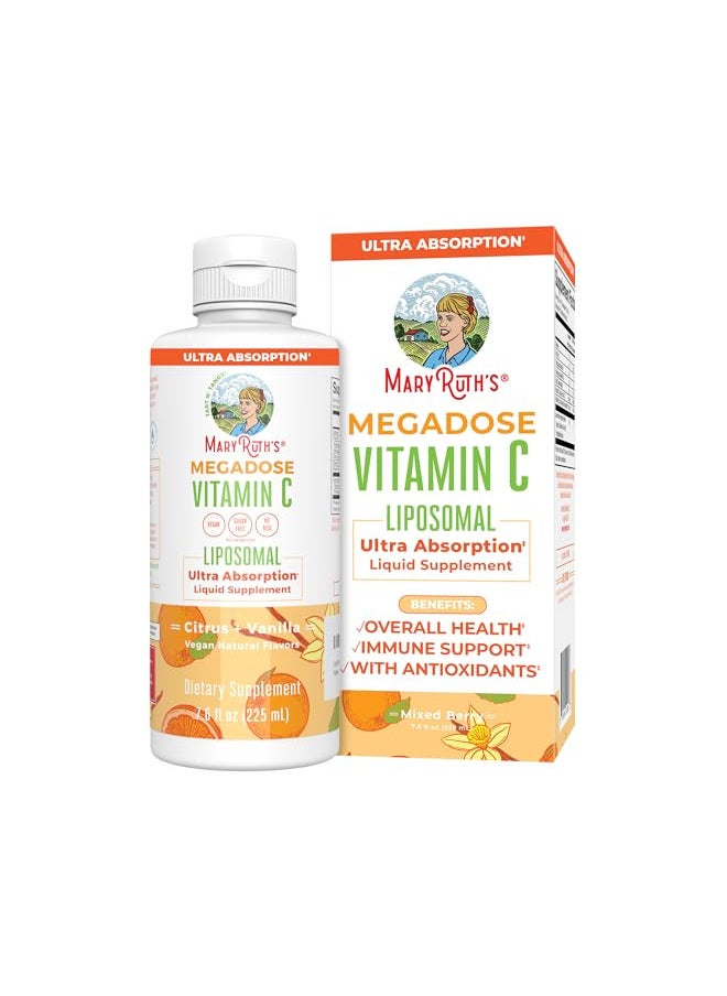 MaryRuth's Vitamin Liposomal for Women and Men | 500mg Vitamin C Liquid | Sugar Free | Immune Support and Overall Health | Vegan | Non-GMO | Gluten Free | 7.6 Fl Oz - pzsku/Z588841A1832BD5235066Z/45/_/1732278628/36fc9649-7b97-4c3e-89fa-18328b43fd46