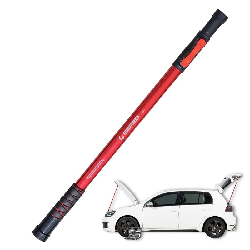 E-Z Red EZ RED EZHP Extendable Aluminum Hood and Tailgate Prop, Red - Image 1
