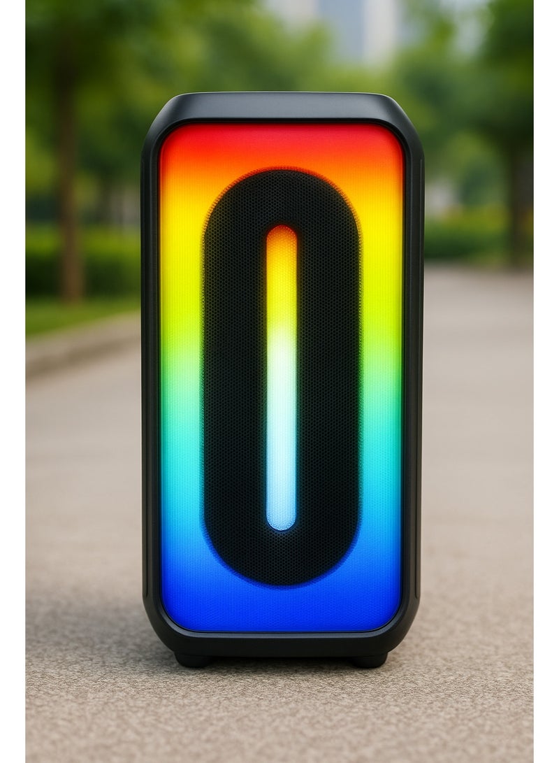 JL-4410 Wireless Party Speaker with PartyBoost Technology, LED Lighting, and Powerful Bass – Long Battery Life and Bluetooth Operation - Image 2