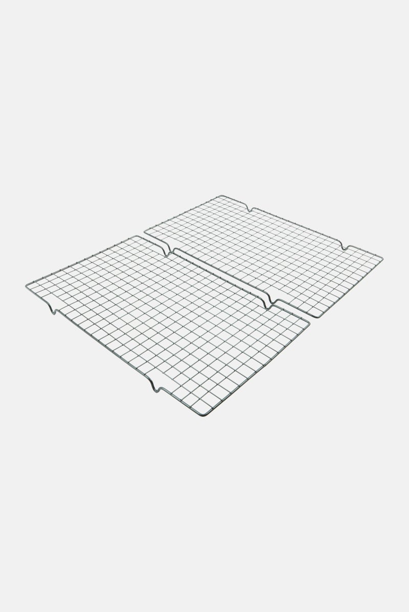 Bombay 2 Pieces Non-Stick Cooling Racks, Black  - Image 3
