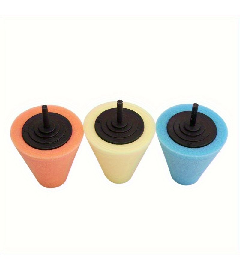 Blue 2Pcs Auto Wheel Polishing Sponge for Electric Drill 3 Inch 4 Inch Car Hub Buffing - Image 3