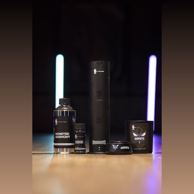 AROMA360 x NBA - Charlotte Hornets Luxury Portable Essential Oil Car Diffuser - Aromatherapy Oils Scent Car Diffuser - Auto On/Off Wireless Feature - Oil Not Included - Image 2
