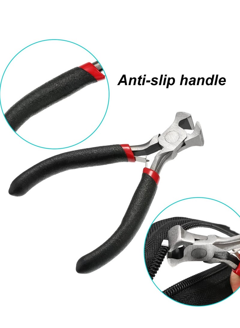 طقم إصلاح سحاب بديل، 85 قطعة من طقم الإنقاذ مع أداة تثبيت السحاب وسحّابات تمديد السحاب للملابس والحقائب والسترات والخيام والأمتعة وحقائب الظهر وحقيبة النوم - Image 3