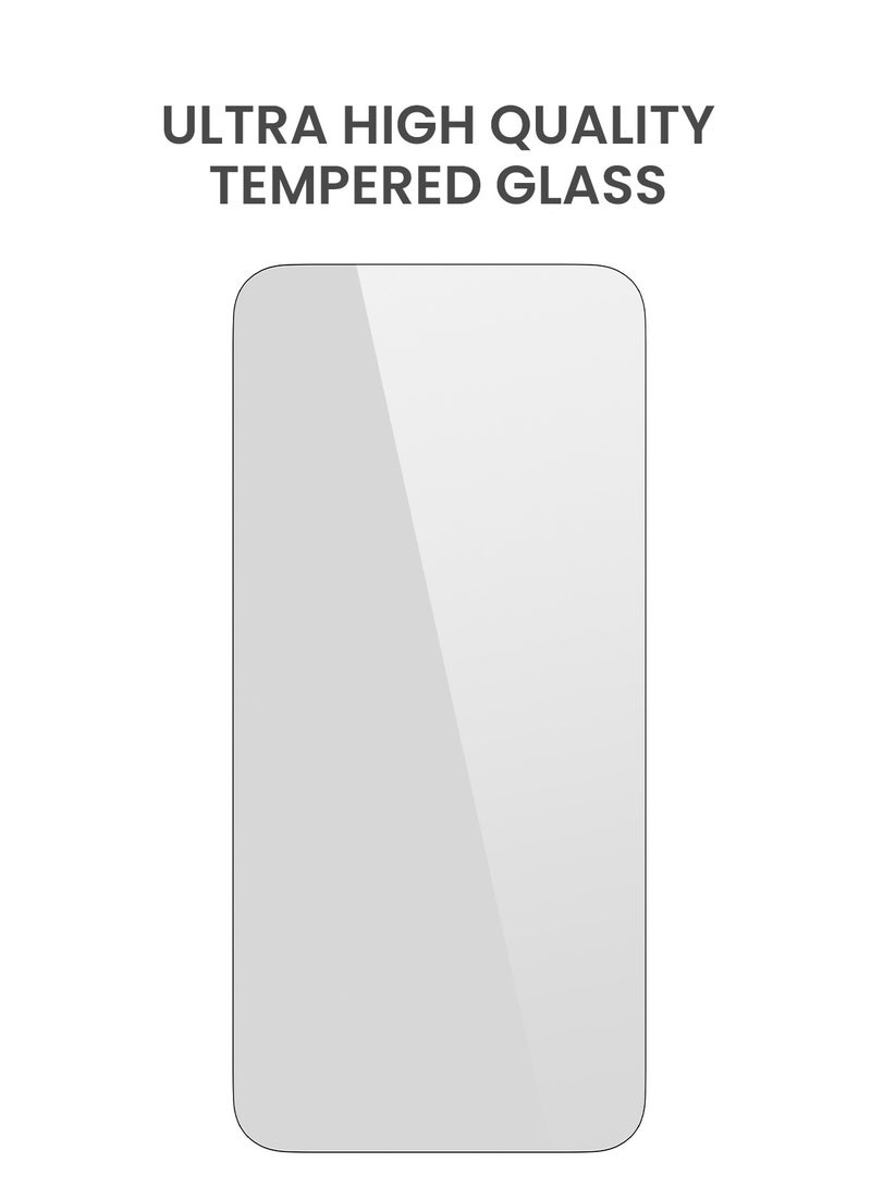 TinyMoose 2 Piece Ultra High Clarity Tempered Glass Screen Protector for iPhone 15 - Image 3