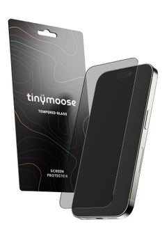 TinyMoose 2 Piece Ultra High Clarity Tempered Glass Screen Protector for iPhone 15  - Image 1