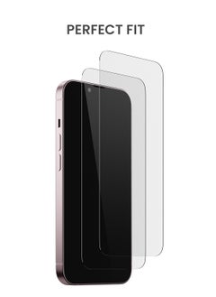 TinyMoose 2 Piece Ultra High Clarity Tempered Glass Screen Protector for iPhone 15  - Image 5