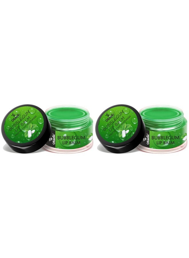 Oilanic Bubblegum Lip Balm for Soft and Nourished Lips (Pack of 2, Each 15 gram)|Deep Moisturizing Lip Care with Refreshing Bubblegum Flavor Natural Lip Balm for Dry and Chapped Lips, for Men & Women - Image 1