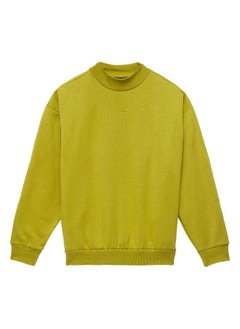 Adidas Adidas One Fl Crew Green Basketball Sweatshirts For Unisex Xs  - Image 1