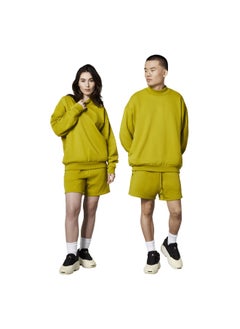 Adidas Adidas One Fl Crew Green Basketball Sweatshirts For Unisex Xs  - Image 5