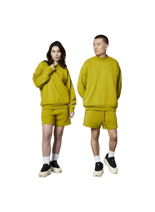 adidas Originals Adidas One Fl Crew Green Basketball Sweatshirts For Unisex Xs  - Image 5