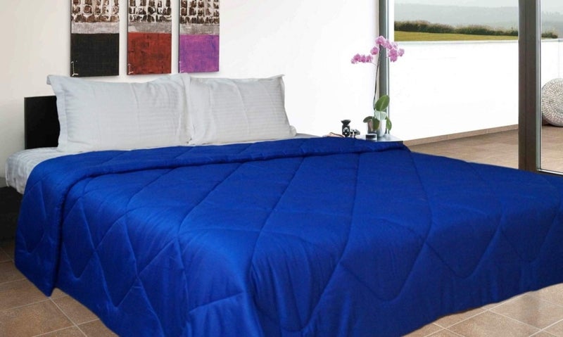 Vissage Plain Quilted Double Comforter : 220CM * 240CM - Image 1
