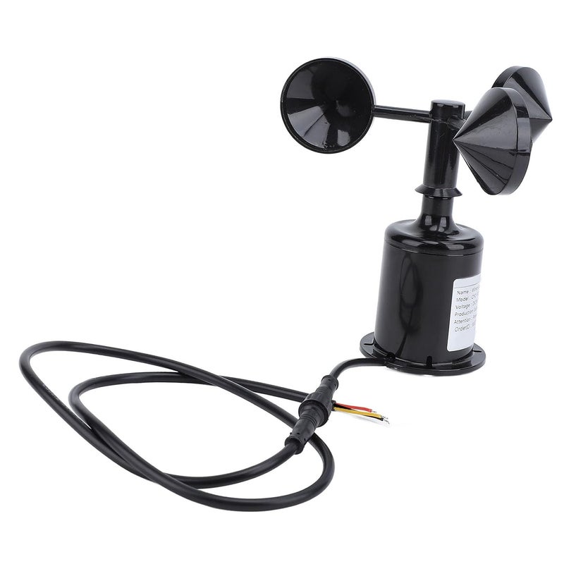 High Accuracy 5V Wind Speed Sensor Anemometer with 2 62ft Cable for Meteorology Outdoor Use - Image 4