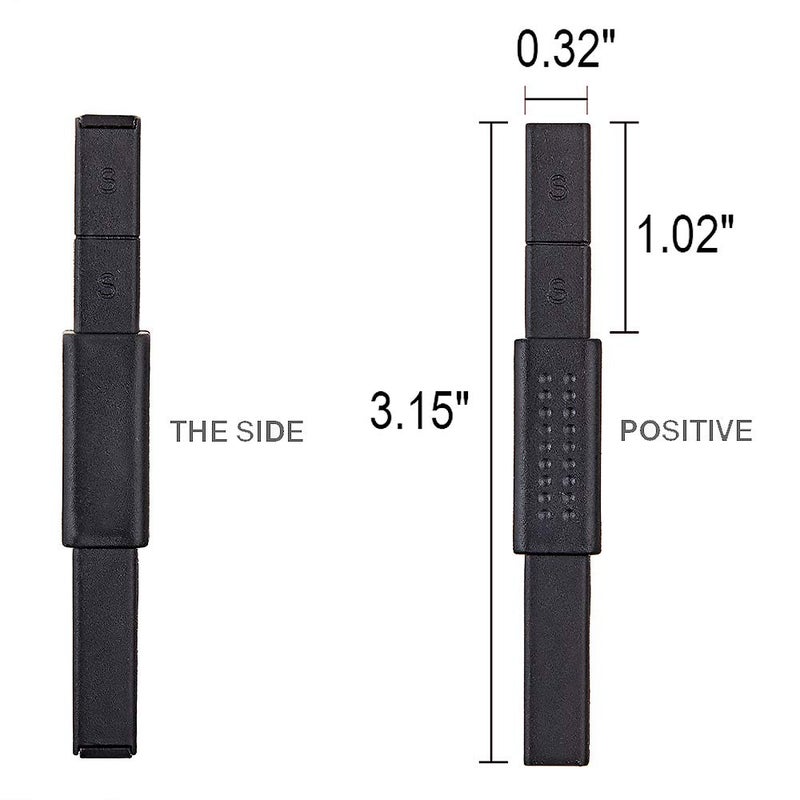 SILPECWEE 6Pcs Cat Eye Nail Magnet, Cat Eye Magnet for Nails Magnetic Nail Polish Magnets Pen Nail Design Kit Manicure Magnetic Stick Nail Art Tools Nails Accessories - Image 4