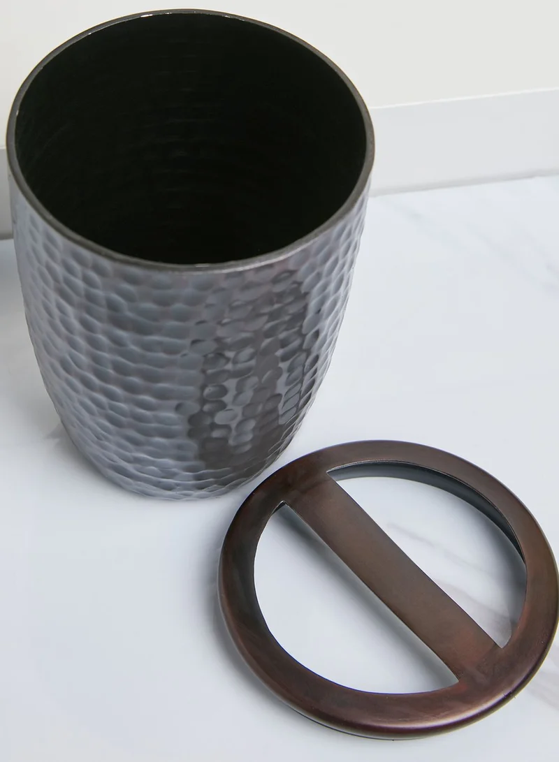 Premier Allegra Hammered Dark Bronze Toothbrush Holder