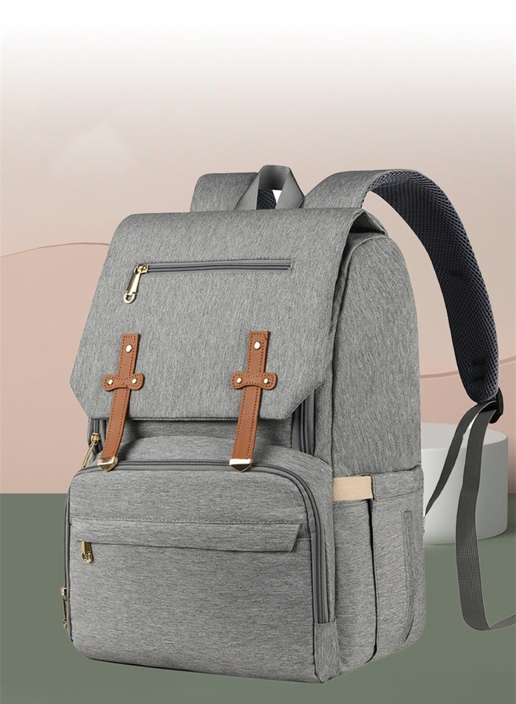 Portable Large Capacity Leisure Multifunctional Backpack, Baby Stroller Hanging Bag - Image 4