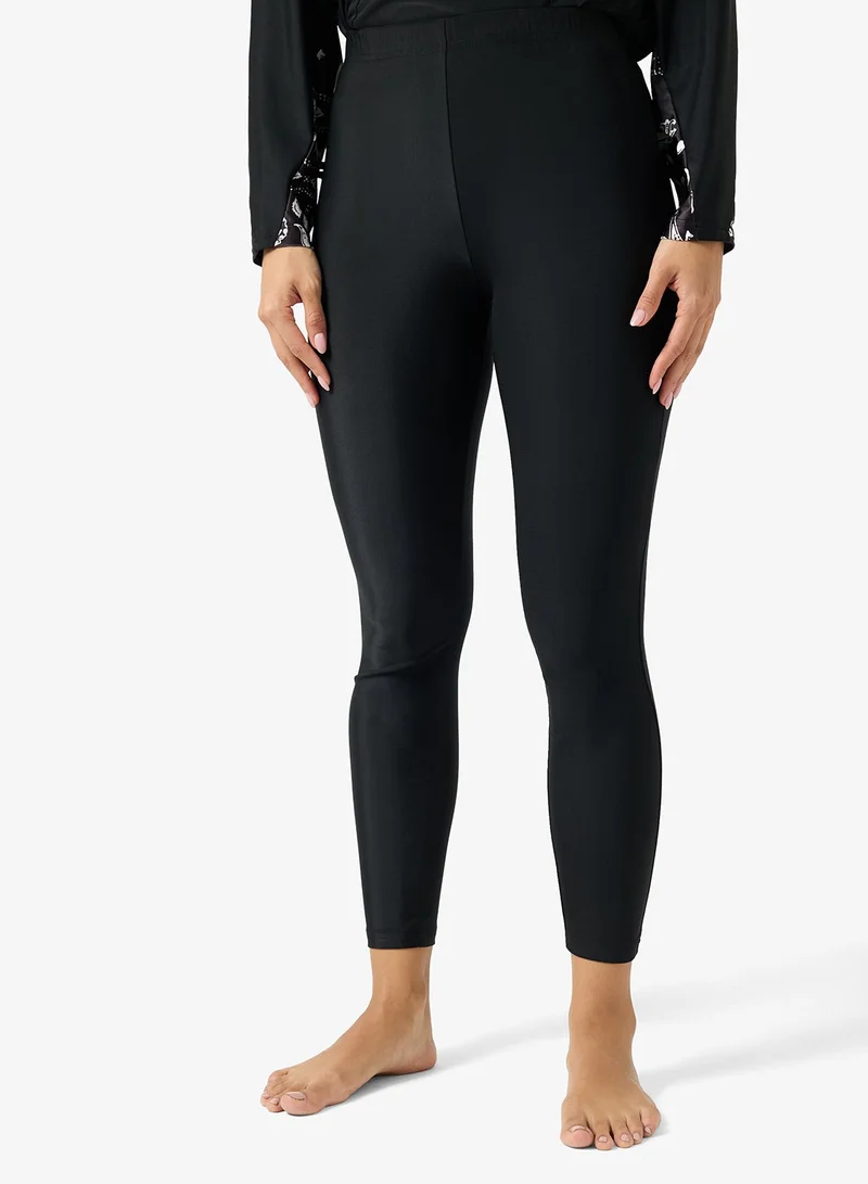 Khizana  Printed Burkini Longline Swimwear Set for Women | Best Price UAE