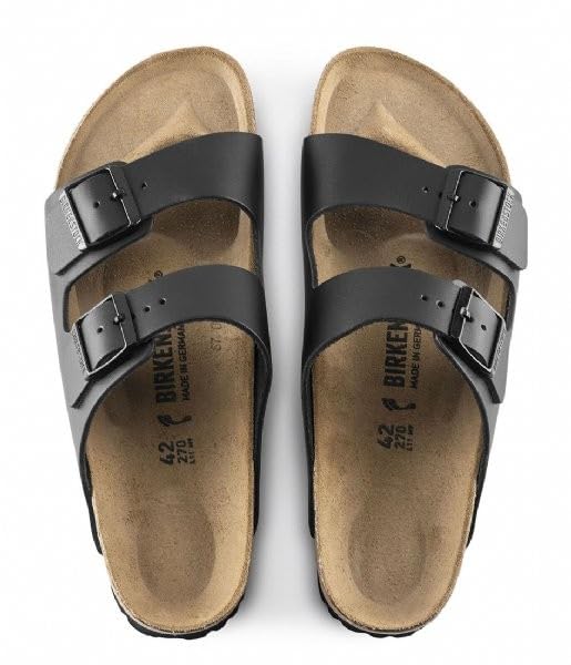 Birkenstock Unisex's Open-Back Sandal, Black, US 7.5 - Image 4