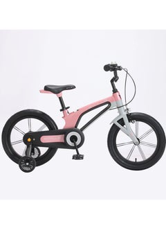 ZYKLUS Zyklus 16" Spark Magnesium Kids Bike Pink - Lightweight, Adjustable, Disc Brake, Training Wheels, Durable Design for Ages 4-8, Safe & Stylish Bike for Young Riders  - Image 2