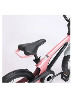 ZYKLUS Zyklus 16" Spark Magnesium Kids Bike Pink - Lightweight, Adjustable, Disc Brake, Training Wheels, Durable Design for Ages 4-8, Safe & Stylish Bike for Young Riders  - Image 5