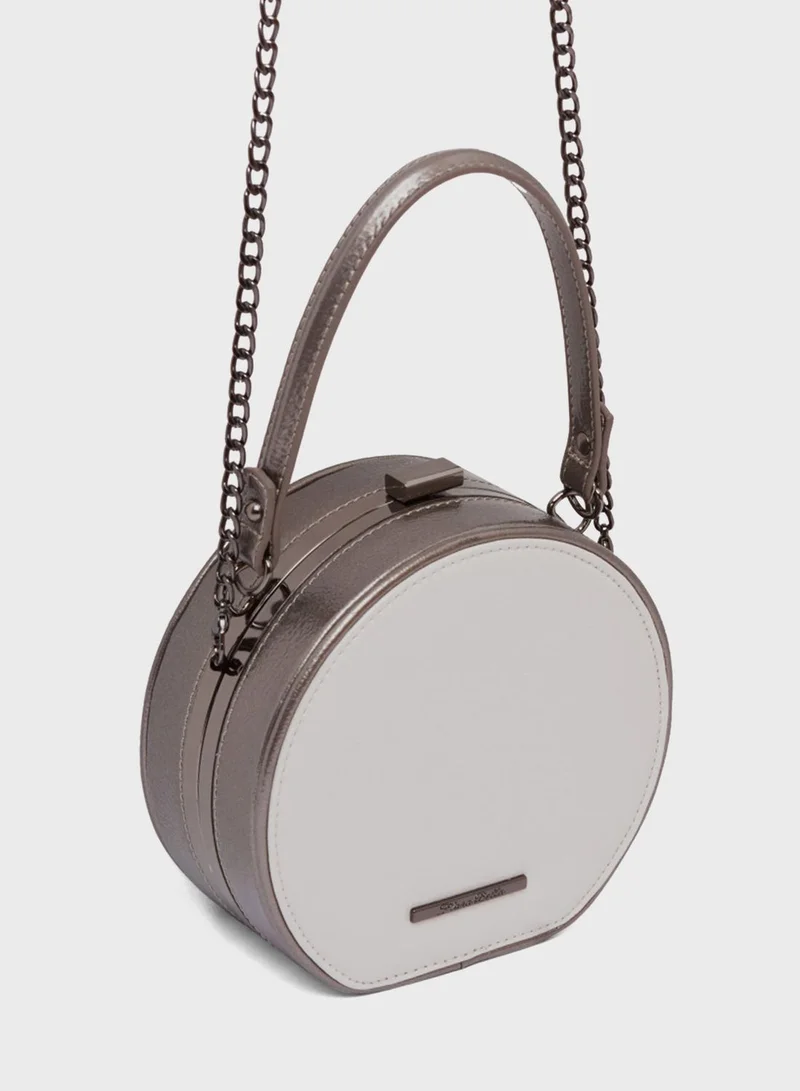 shoexpress Top Handle Round Clutch