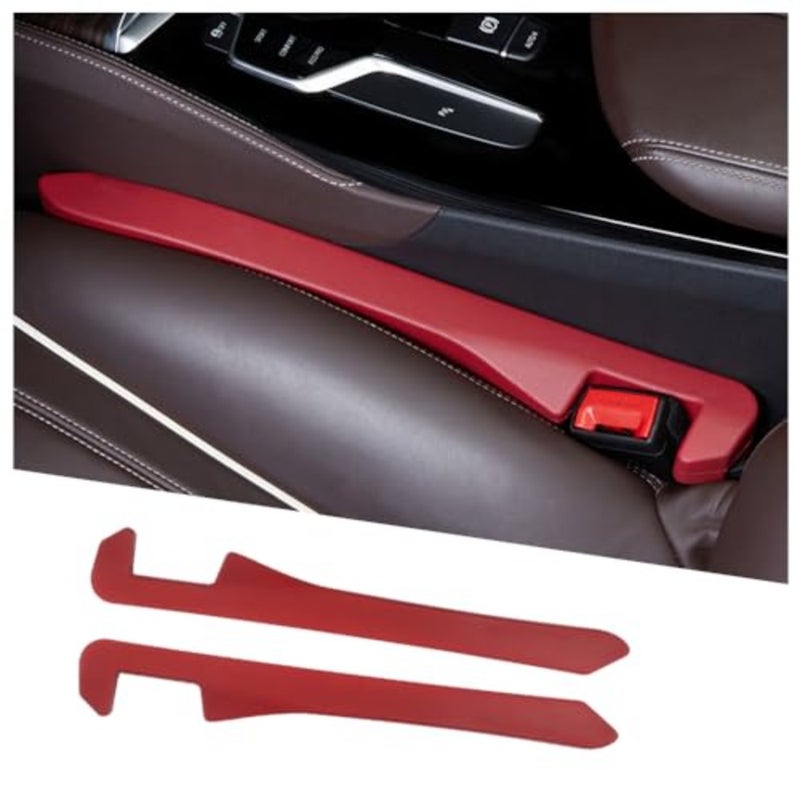 2PCS Car Seat Gap Filler, Flexible Seat Gap Organizer Between Seats for Tightly Filling Seat Gaps, Universal Car Side Seat Gap Filler Interior Car Accessories for Women and  Men - Image 1