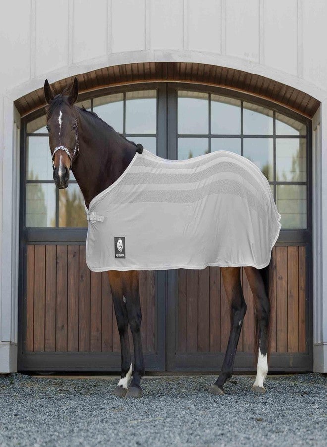Equinavia Sefyr Breathable Lightweight Cooling Scrim Sheet - Slate Gray - L - Image 2