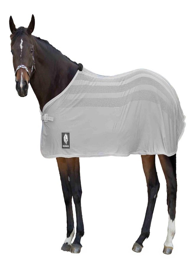Equinavia Sefyr Breathable Lightweight Cooling Scrim Sheet - Slate Gray - L - Image 1