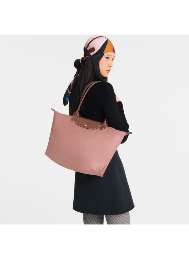 Longchamp Le Pliage Large Tote Bag, Recycled Nylon, Antique Pink - Image 4