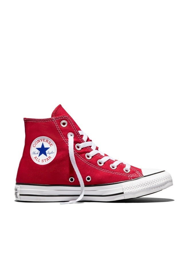 Converse Unisex Adult Chuck Taylor All Star High Top Sneakers - Red, Size 14 Women's / 12 Men's