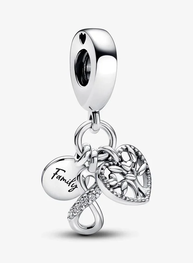 PANDORA Family Infinity Triple Dangle Charm