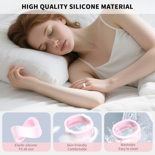 Wacanc 8 Pack Silicone Cover for Ringconn Gen 2/2 air,Anti-Scratch Shockproof ElasticRing Protector Compatible with Ringconn Gen 2/2 air, Working Out Accessories Men Women (L(12/13/14)) - Image 4