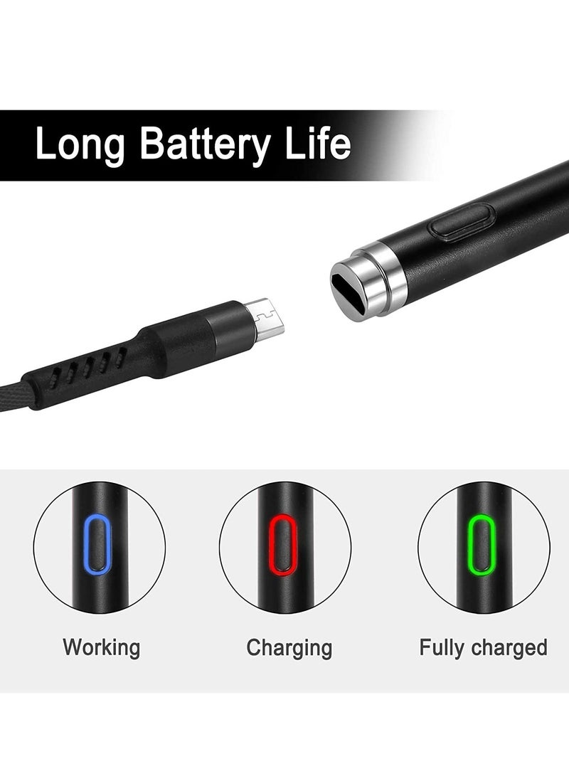 Active Stylus Pens for Touch Screens, Digital Stylish Pen Pencil Rechargeable Compatible with Most Capacitive Touch Screens - Image 4