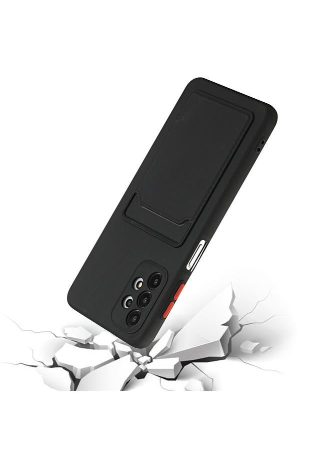 S-TOP Case For Samsung Galaxy A32 4G Card Slot Design Shockproof TPU Protective Case - Image 5