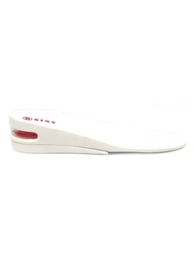 siny SINY® Full Length 2 inches 2-Layer Shoe Insoles for Men Height Increase Pad Air Cushion Lift Kit Foot Skin Care - Image 2