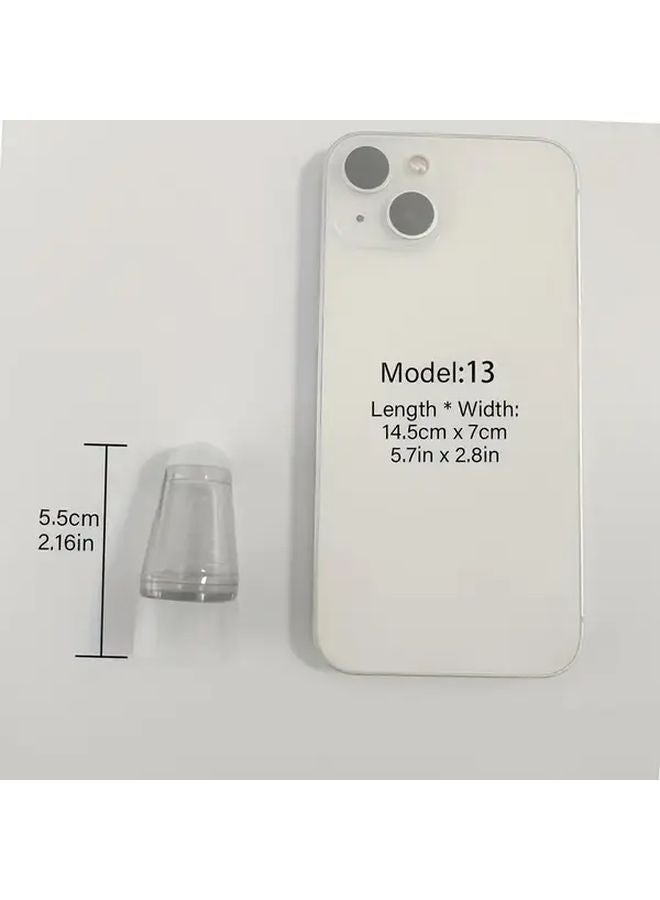 ماساج فروة الرأس الرمادي 2 قطعة أداة تدليك رأس محمولة مشط تطبيق الزيت - Image 4