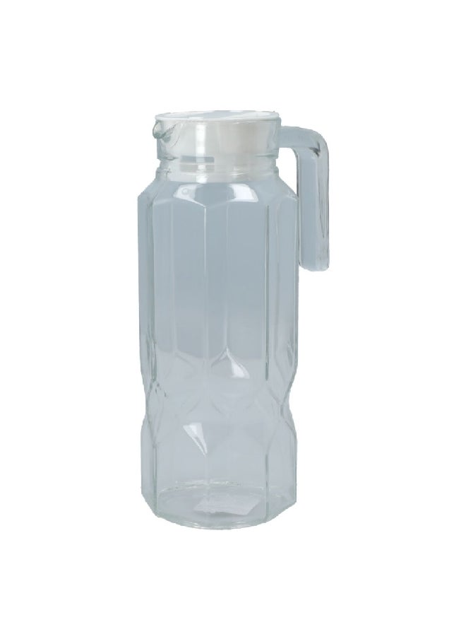 Octime High Quality Glass Pitcher Jug with Lid Clear 1.3 L L7351 - pzsku/Z588A81B30F67E10FC67DZ/45/_/1737046867/8eba4eed-d24e-4013-a912-04c2e7e049f2