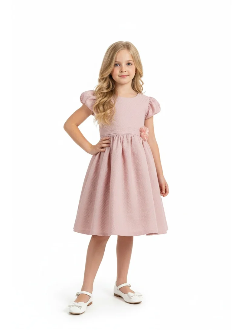 دىدانيالا D' Daniela - Lola Classic Pink Party Dress