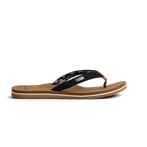 Reef Cushion Sands Women's Sandals Black/tan - 9 Medium - Image 4