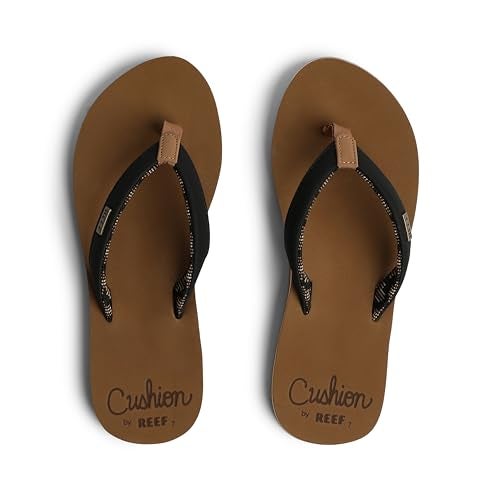 Reef Cushion Sands Women's Sandals Black/tan - 9 Medium - Image 5