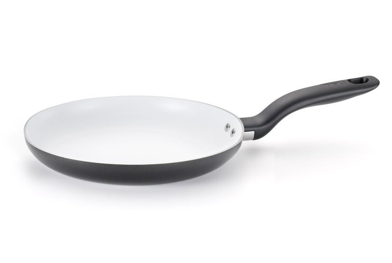TFal Initiatives Ceramic Nonstick Fry Pan 8 Inch Oven Safe 350F Pots and Pans Black