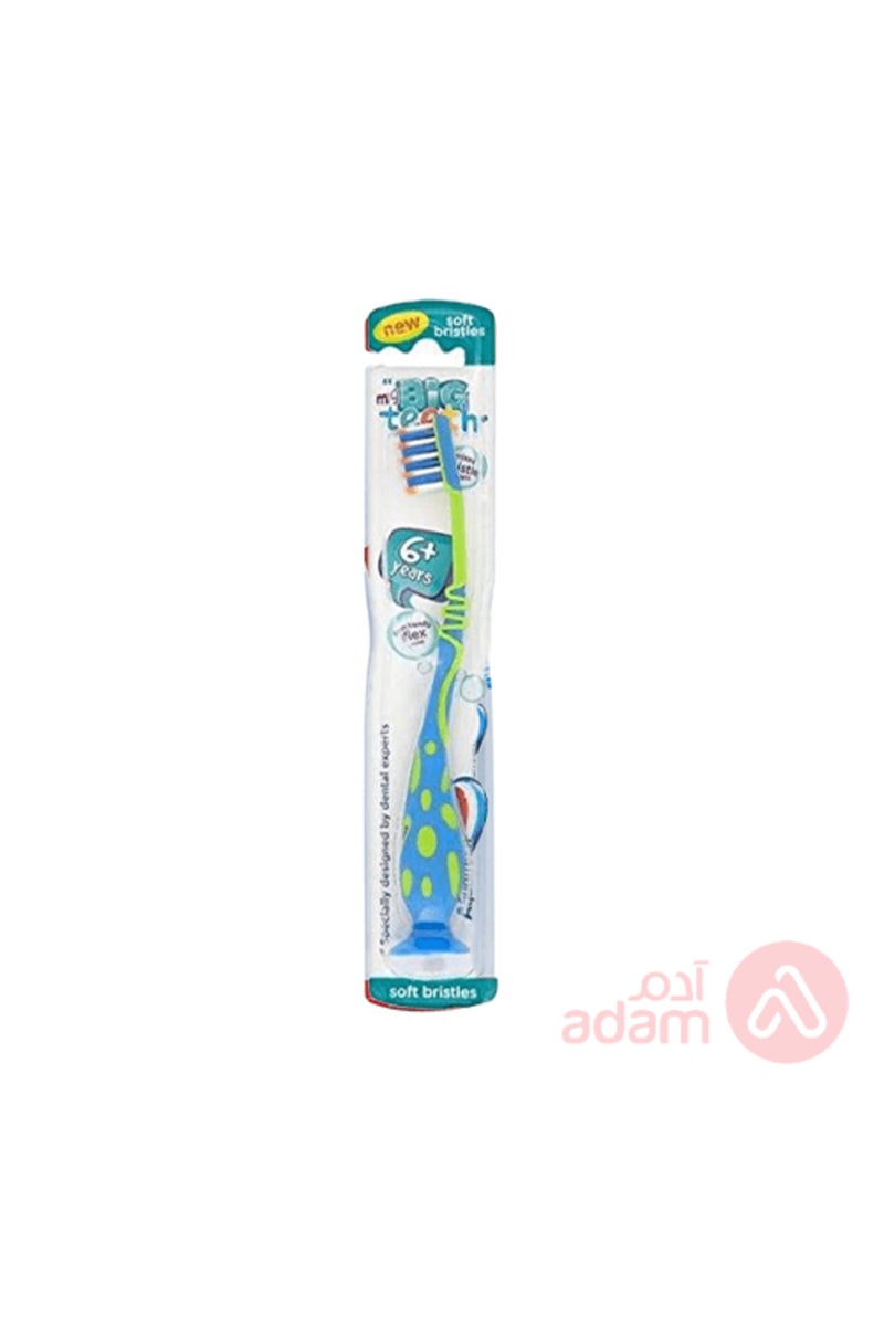 فرشاة أسنان AQUAFRESH للتنظيف اليومي شعيرات ناعمة للأطفال 6 سنوات فأكثر