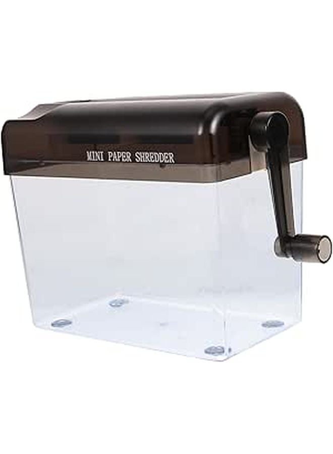 Desktop Handheld Paper Shredder Manual Cutter For School Projects Arts Crafts Lightweight Design - Image 1